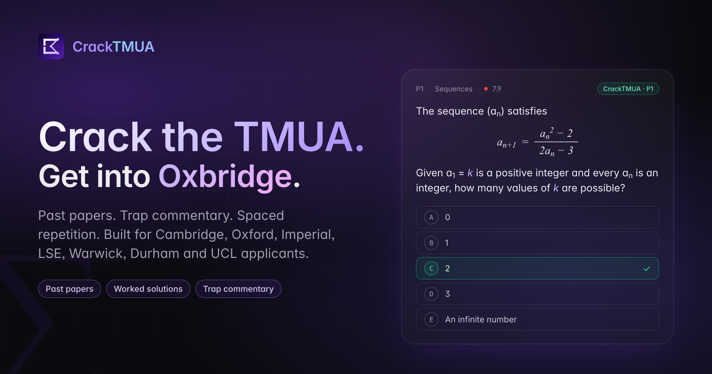 Cs Quick Reference TMUA Score Requirements 2026: What Score Do You Need? | CrackTMUA